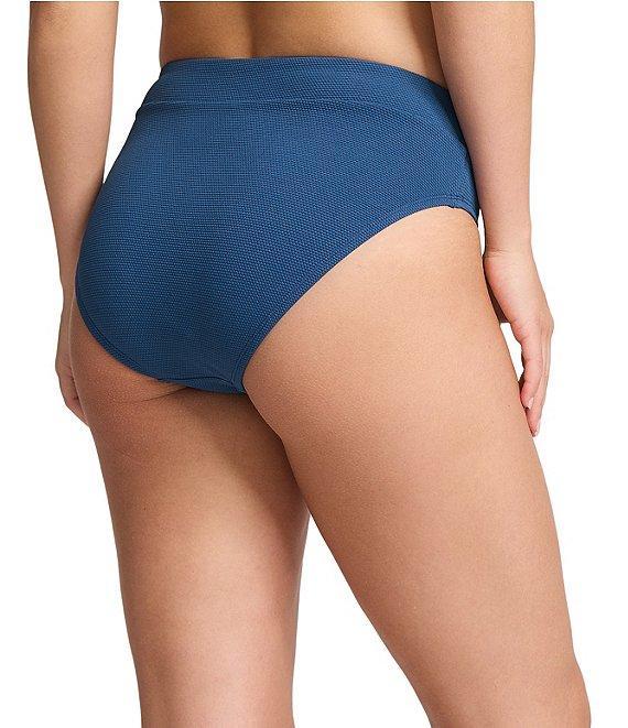Tommy Bahama Island Cays Solid Texture High Waist Swim Bottom Product Image