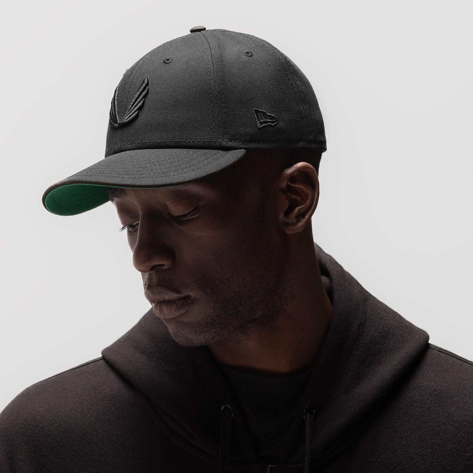 New Era® 59Fifty® Low Profile Hat - Black/Black "Wings" Product Image