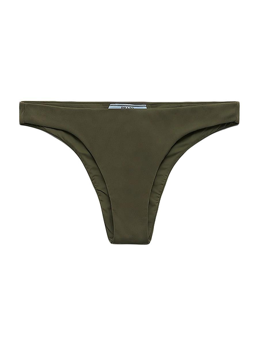 Womens Ribbed Knit Bikini Bottom Product Image