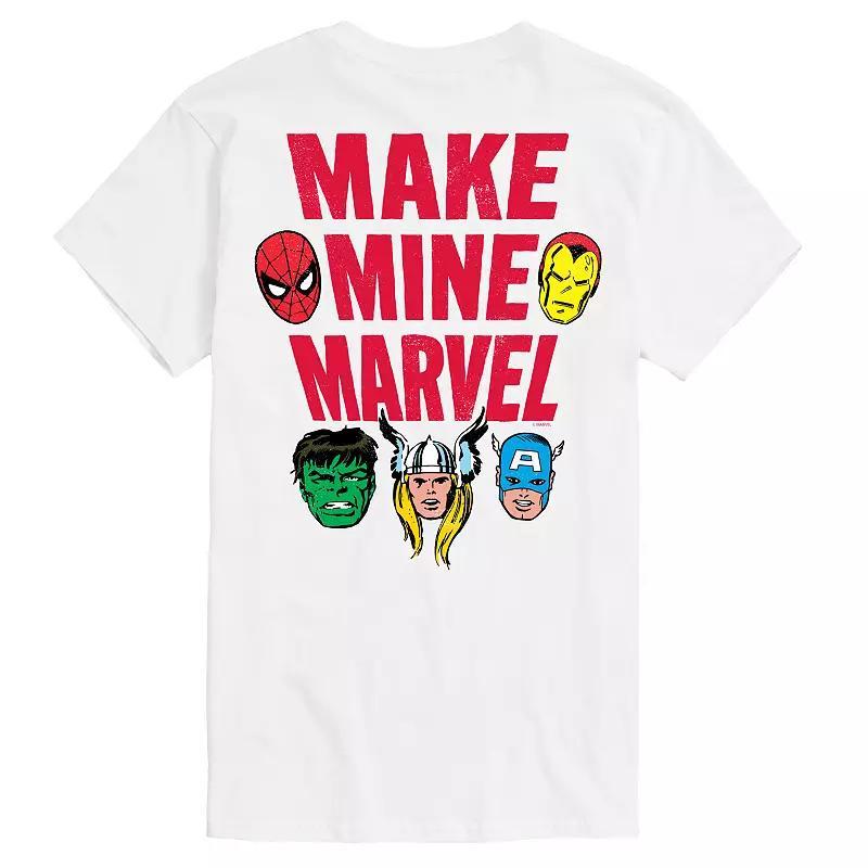 Big & Tall Marvel Make Mine Marvel Vintage Graphic Tee, Men's,  Product Image