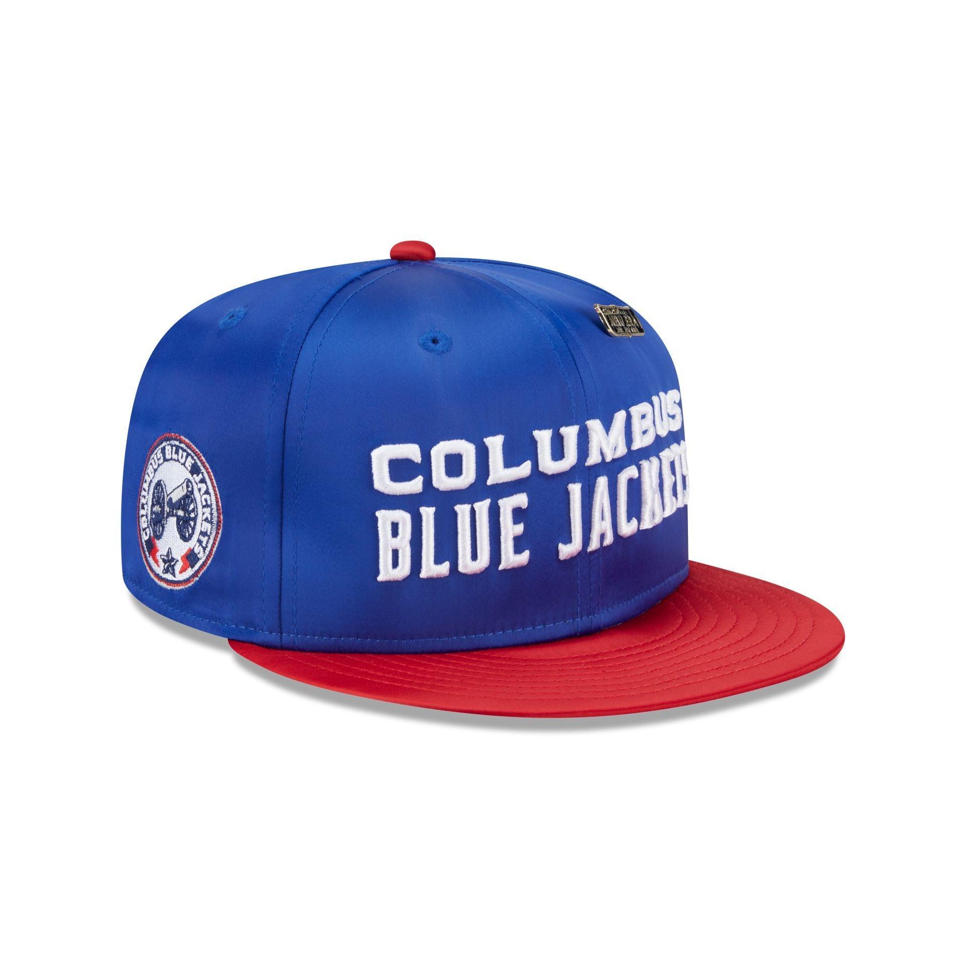 Columbus Blue Jackets Spring Satin 59FIFTY Fitted Hat Male Product Image