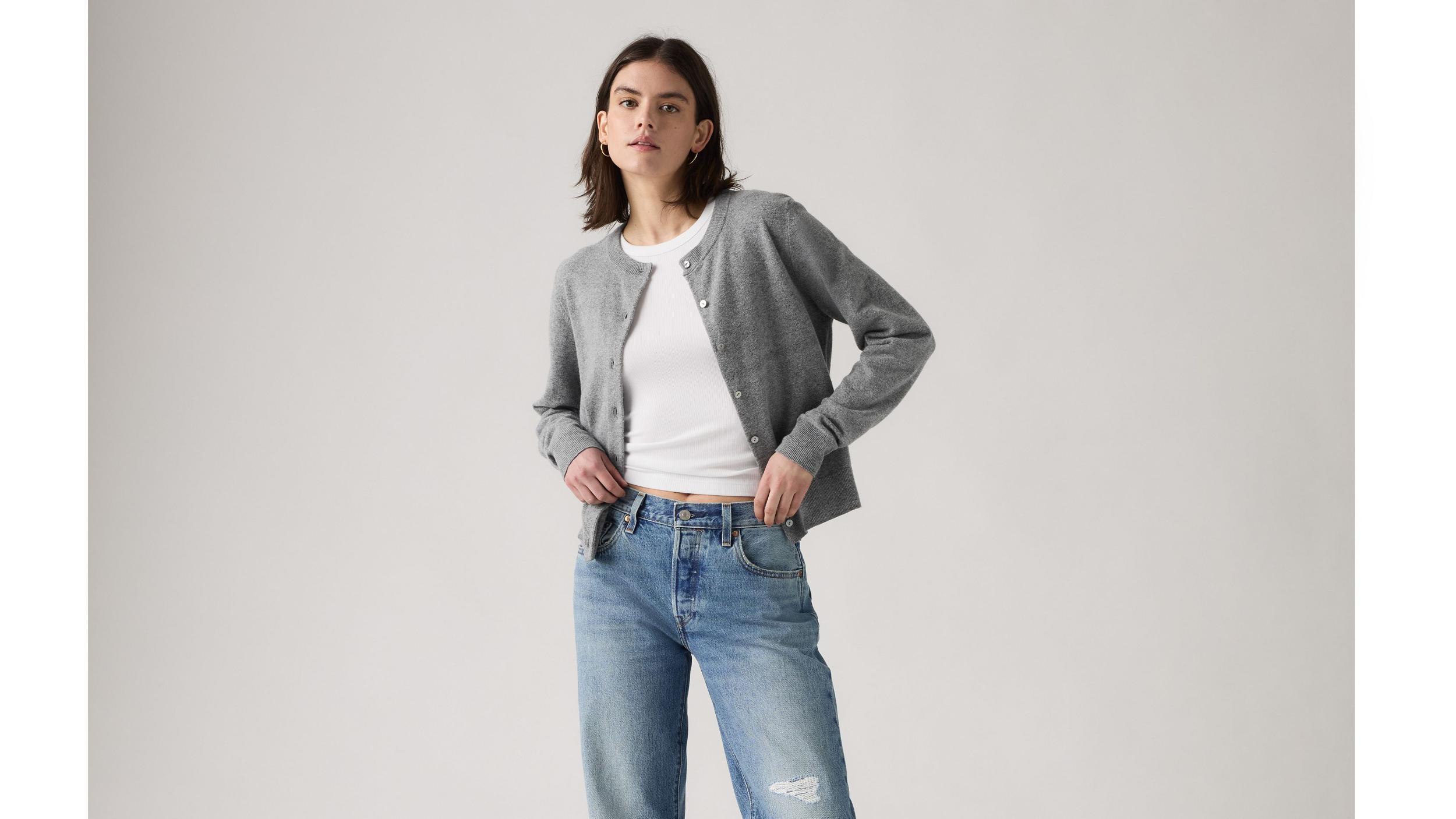 Supersoft Crewneck Cardigan Product Image