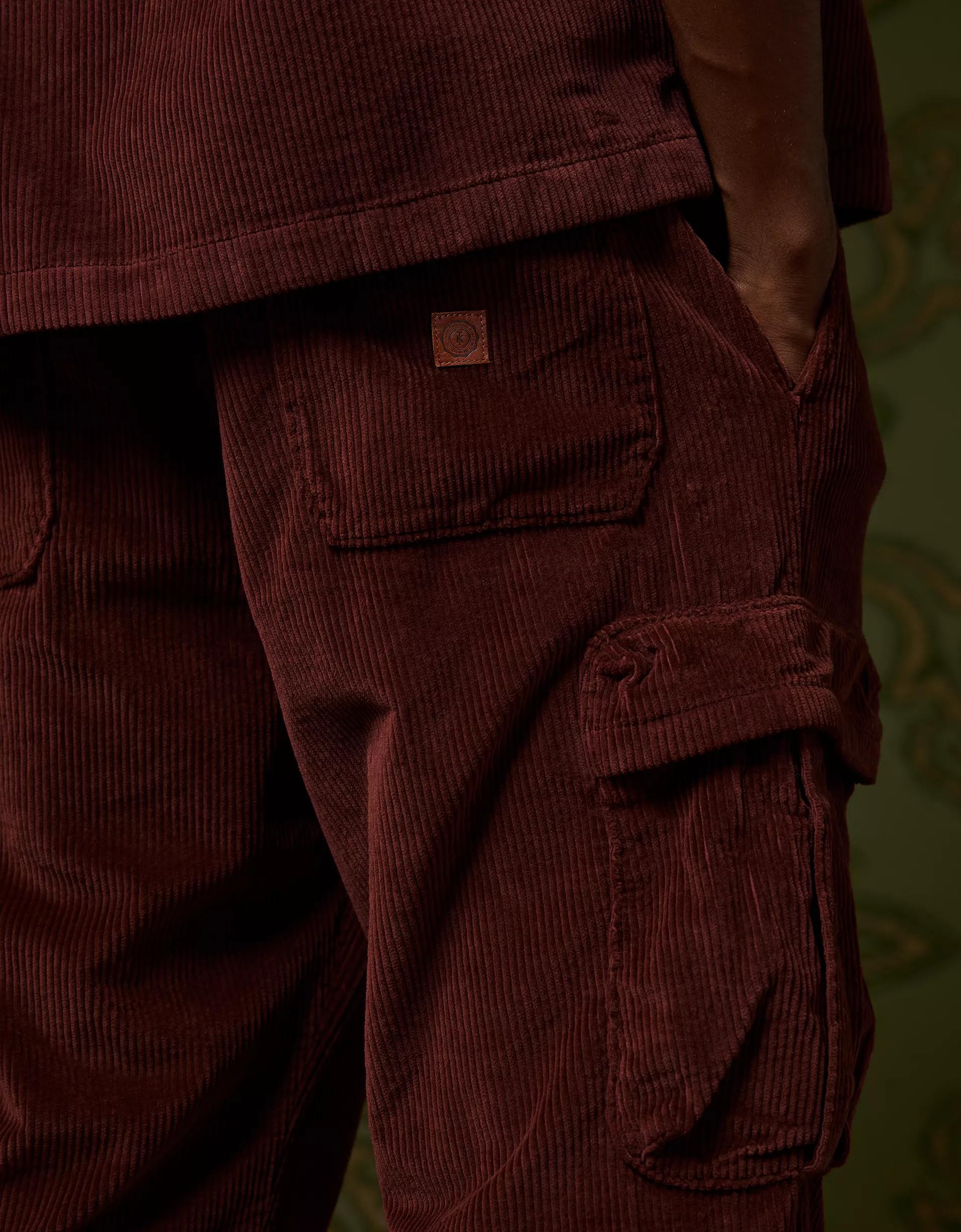 AE x Tru Kolors Relaxed Corduroy Cargo Pant Product Image