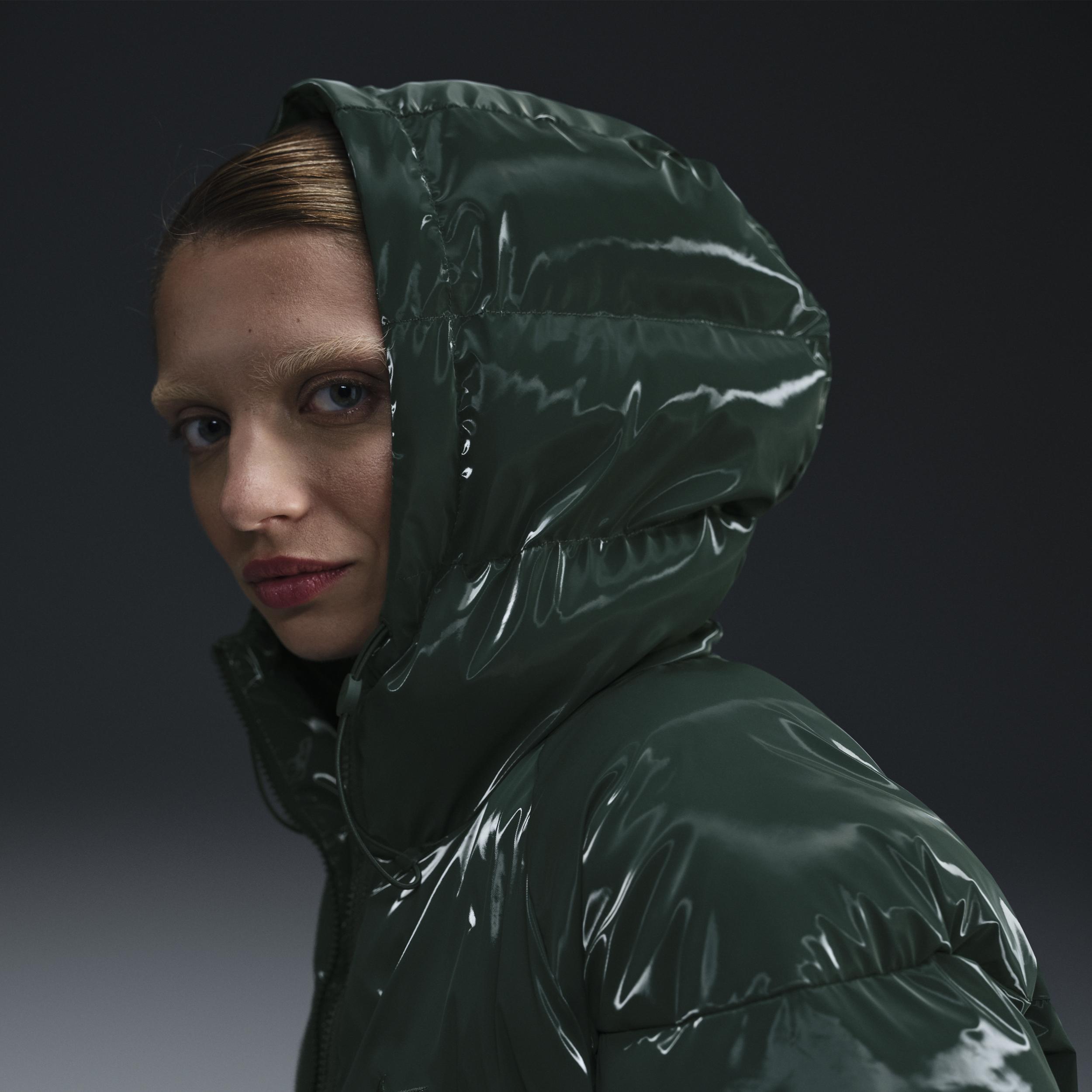 Women's Nike Sportswear Windpuffer Therma-FIT Loose Hooded Shine Parka Product Image