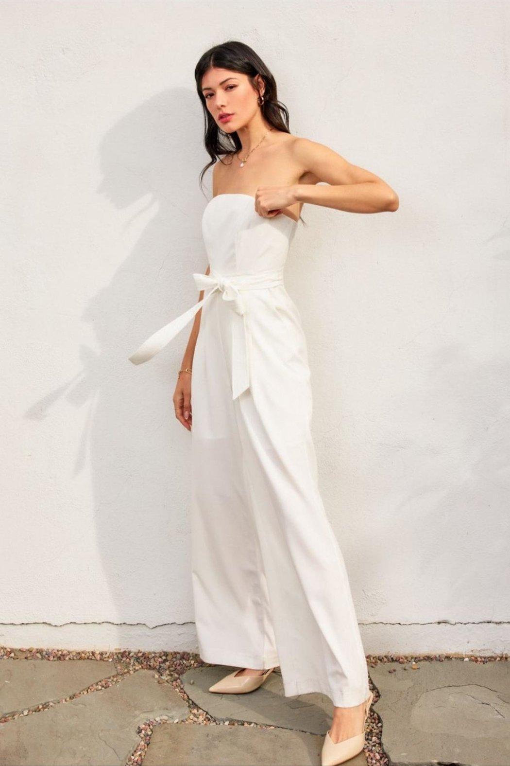 Strapless Jumpsuit Product Image