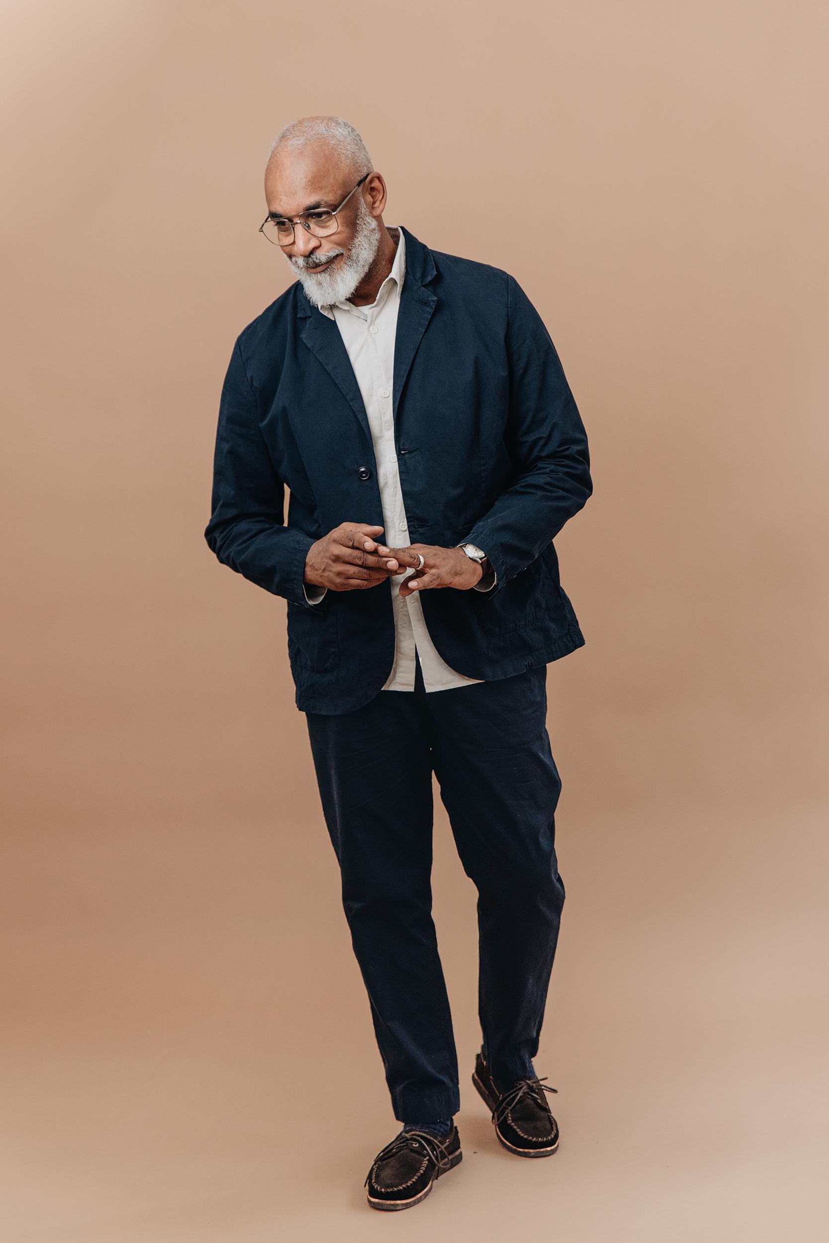 Organic Twill Casual Blazer Product Image