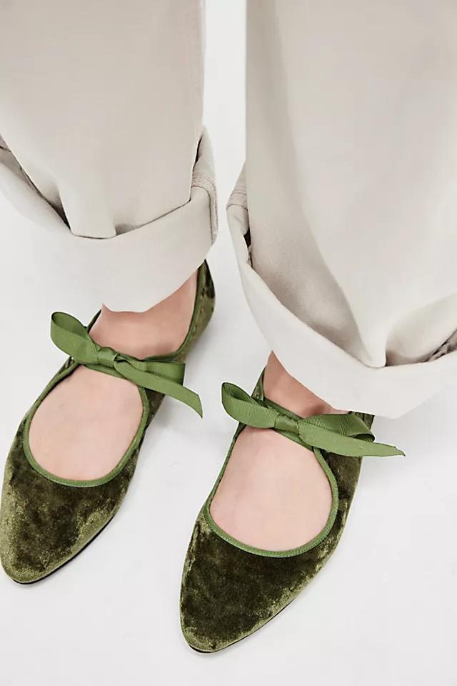 Tied With A Bow Ballet Flats Product Image