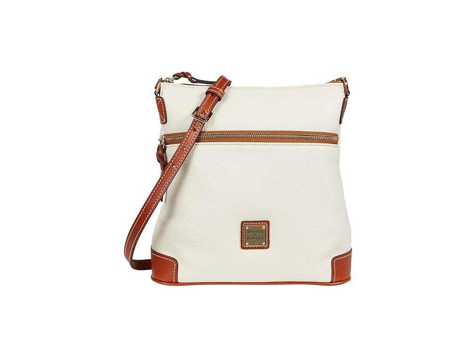 Dooney & Bourke Womens Pebble Grain Crossbody Leather Shoulder Bag in Sky Blue Product Image