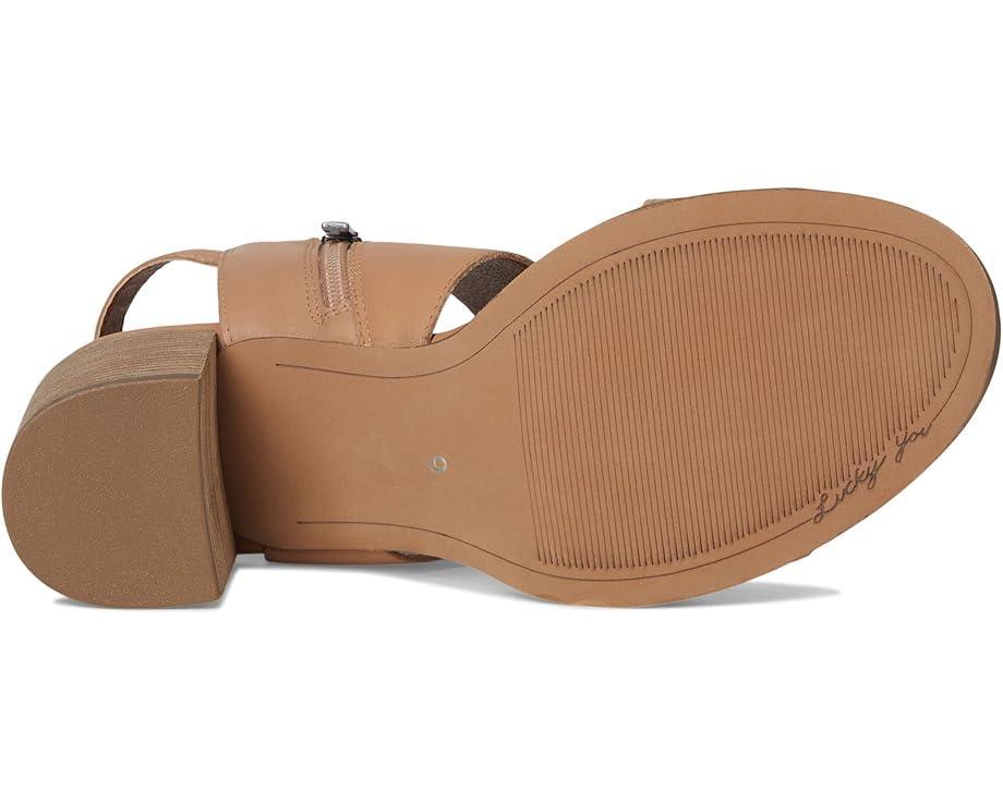 Haliza Peep Toe Block Heel Sandal Product Image