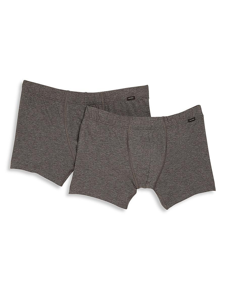 Mens Cotton Essentials 2-Pack Boxer Briefs Product Image