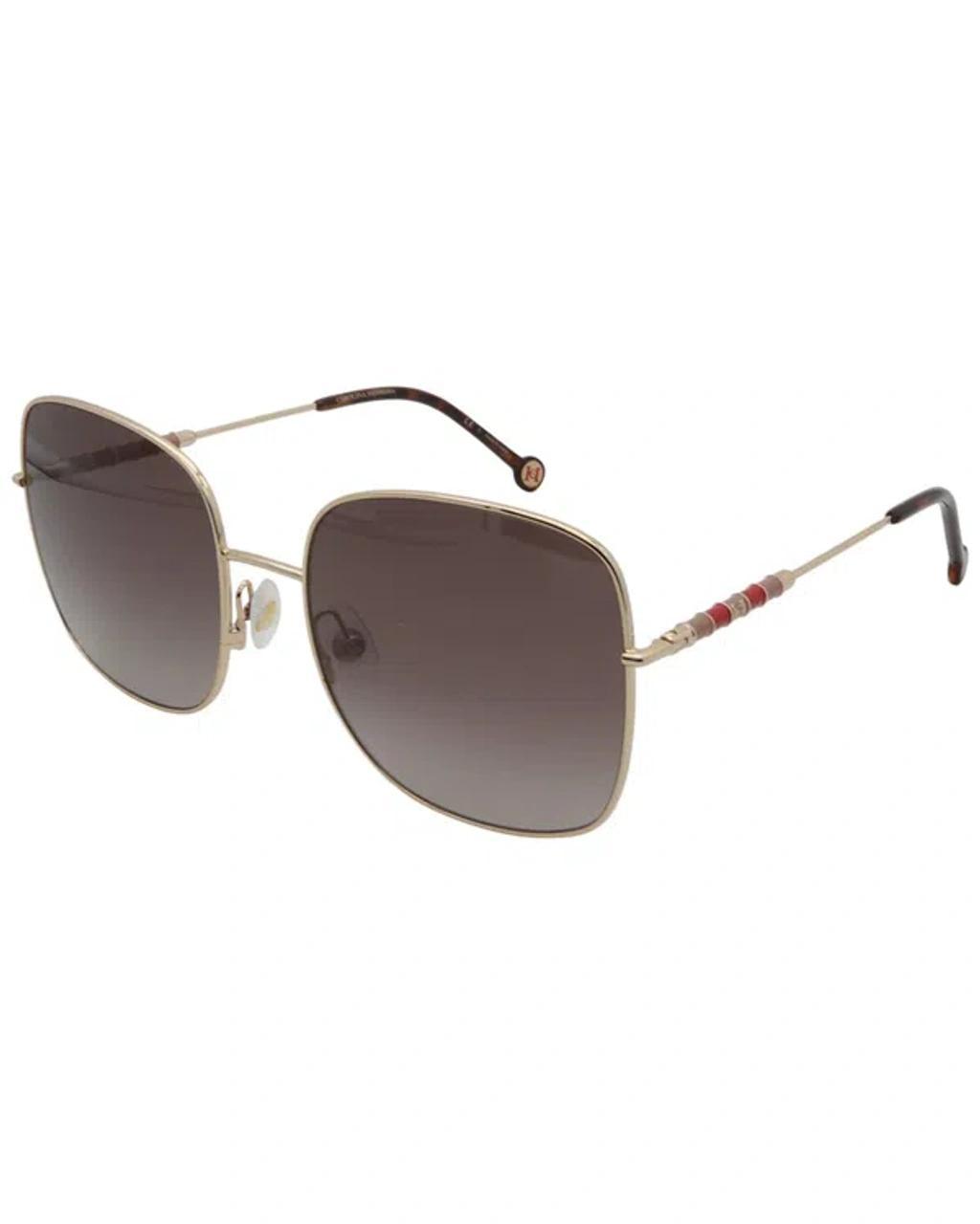 CAROLINA HERRERA Women's Ch0035/s 59mm Sunglasses In Gold Product Image