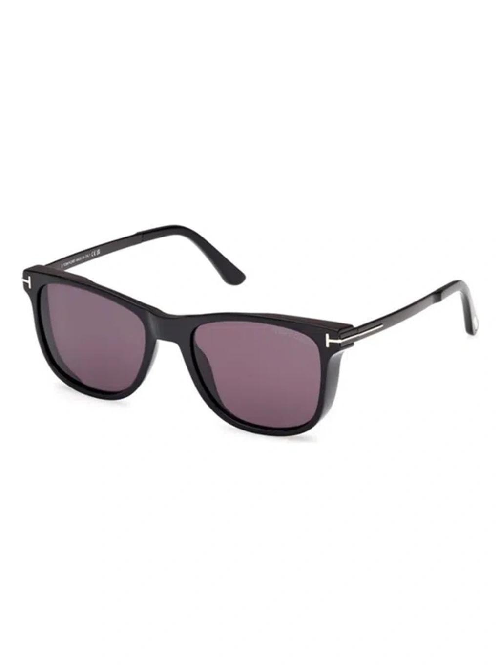 TOM FORD Men's Sinatra Acetate Square Sunglasses In Havana Product Image