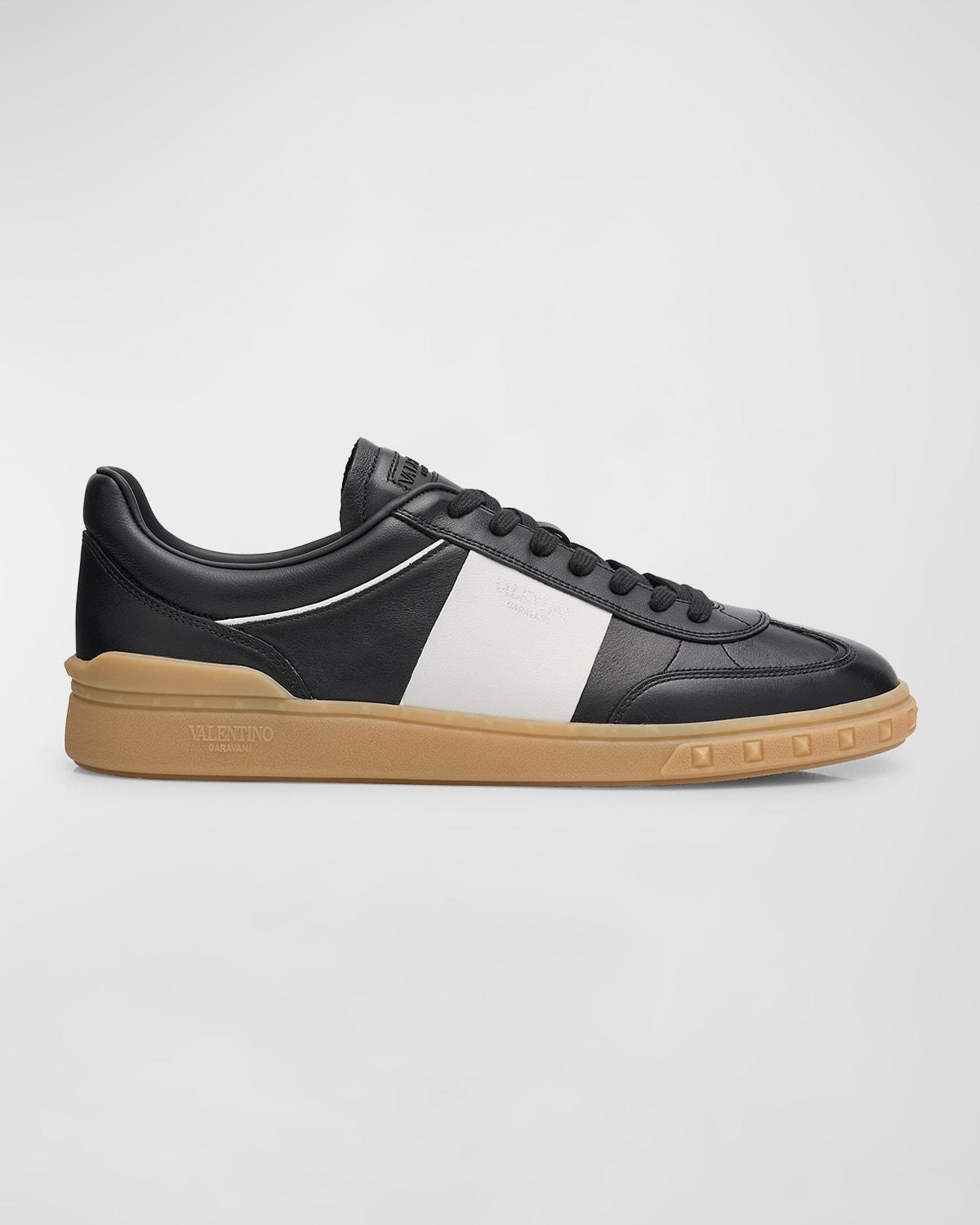 Mens Upvillage Leather Low-Top Sneakers Product Image