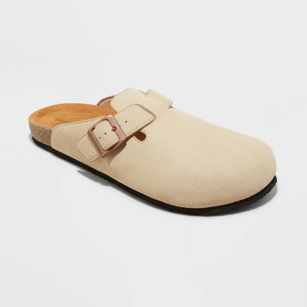 Mens Arthur Suede Clogs - Goodfellow & Co Taupe 13 Product Image