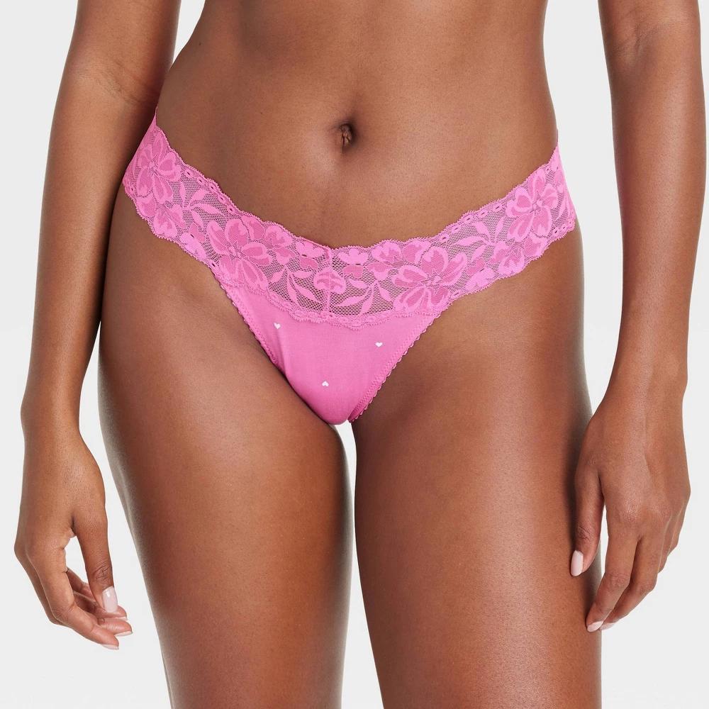 Womens Cotton Thong - Auden XS Product Image