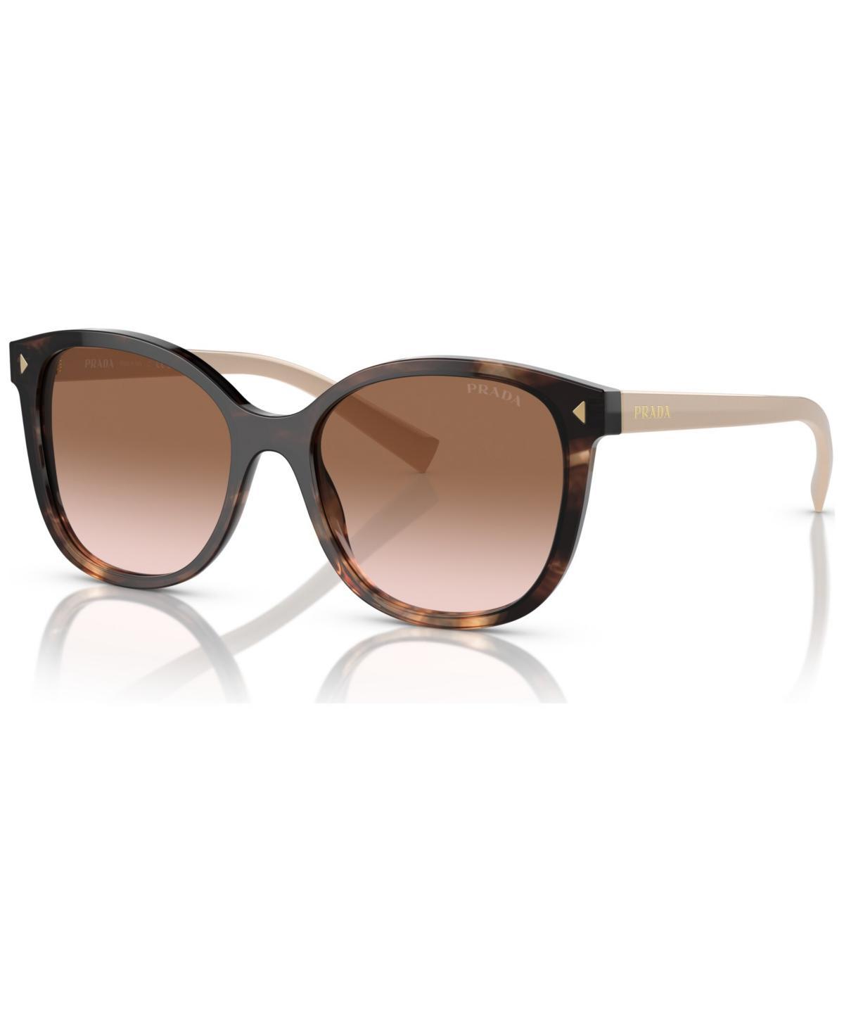 PRADA Woman Sunglass Pr 22zsf In Brown Gradient Product Image