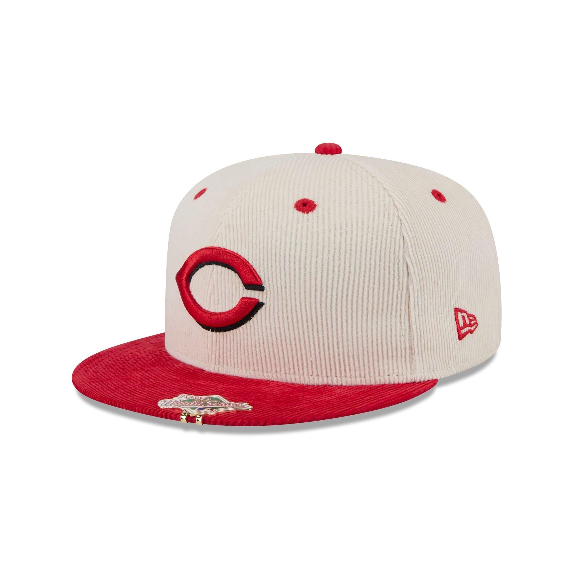 Cincinnati Reds Two Tone Cord 59FIFTY Fitted Hat Male Product Image