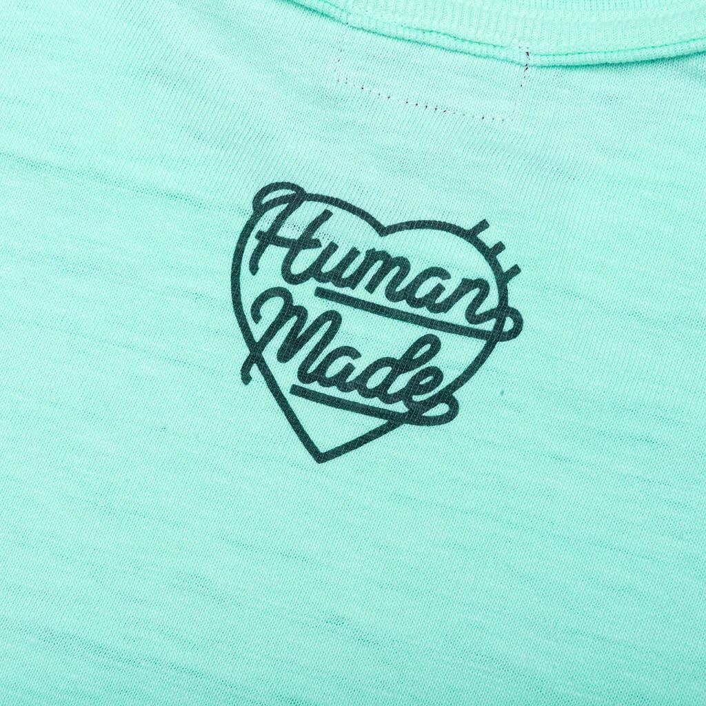 Color T-Shirt - Green Male Product Image