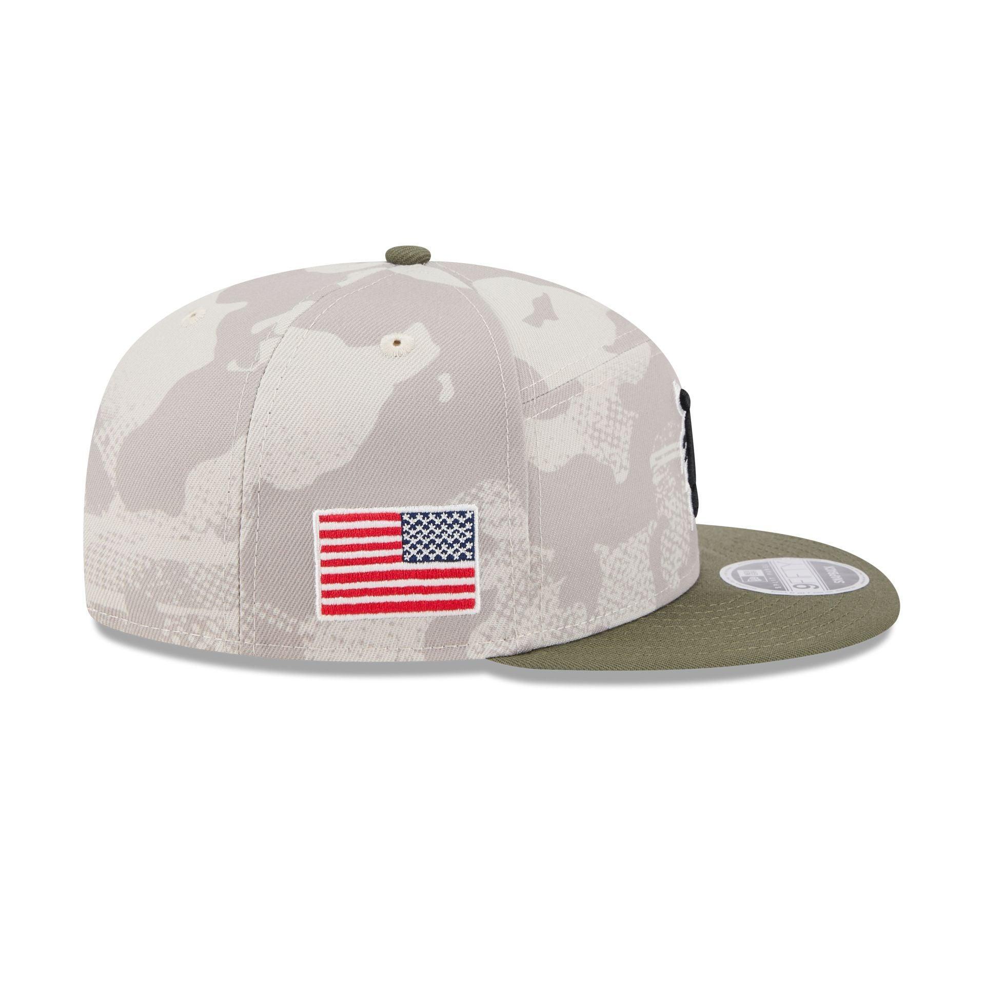 Detroit Tigers Armed Forces Day 2025 Split Panel 9FIFTY Snapback Hat Male Product Image
