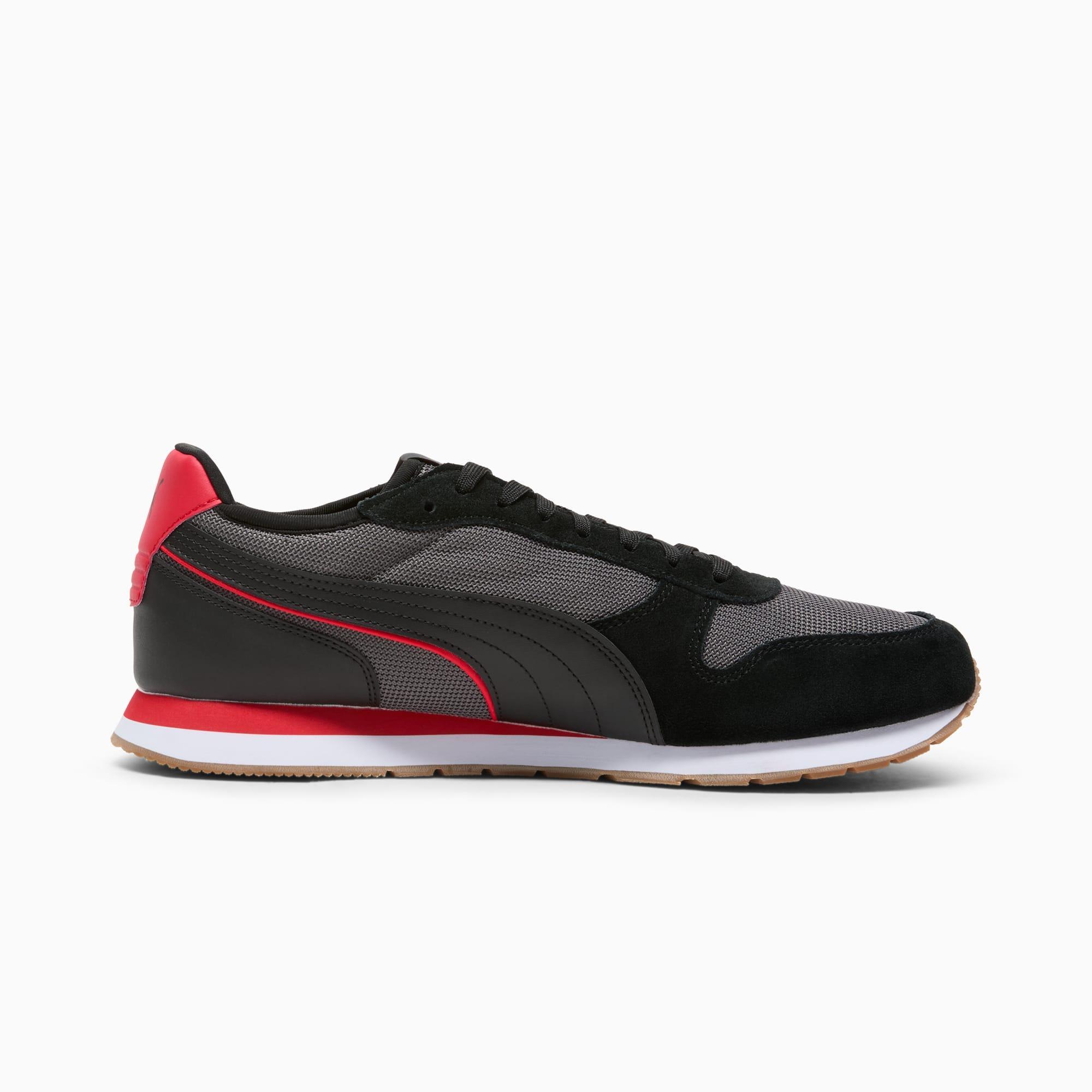 PUMA Scuderia Ferrari ST Miler Mens Sneakers in Grey Product Image