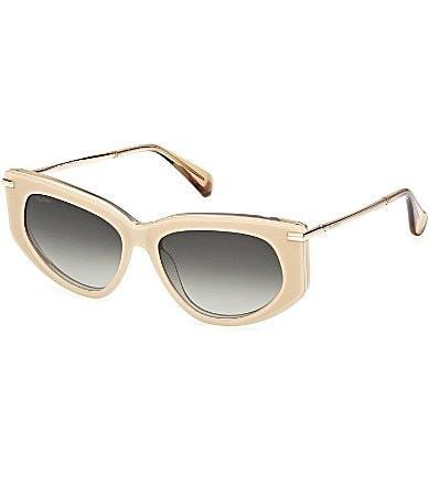 MaxMara Womens Beth 54mm Round Sunglasses Product Image