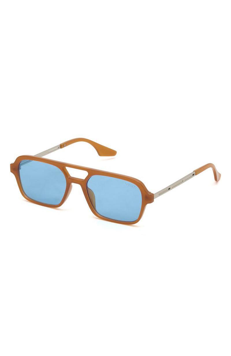 logo-plaque rectangle-frame sunglasses Product Image