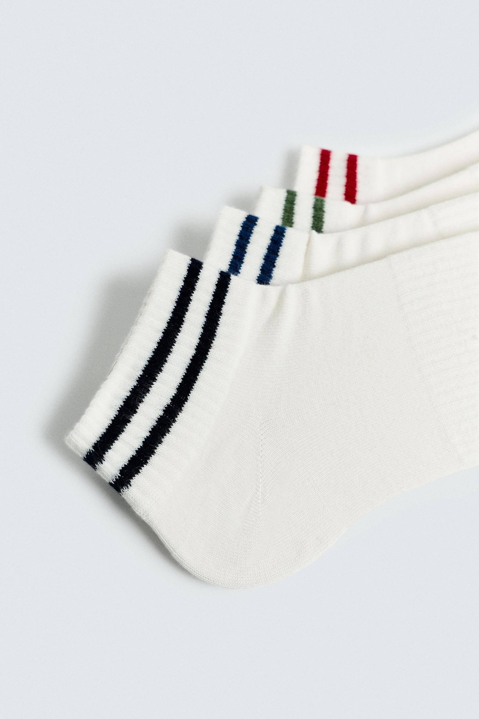 STRIPED SOCKS FOUR-PACK Product Image