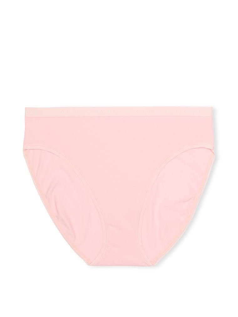 Stretch Cotton High-Leg Brief Panty Product Image