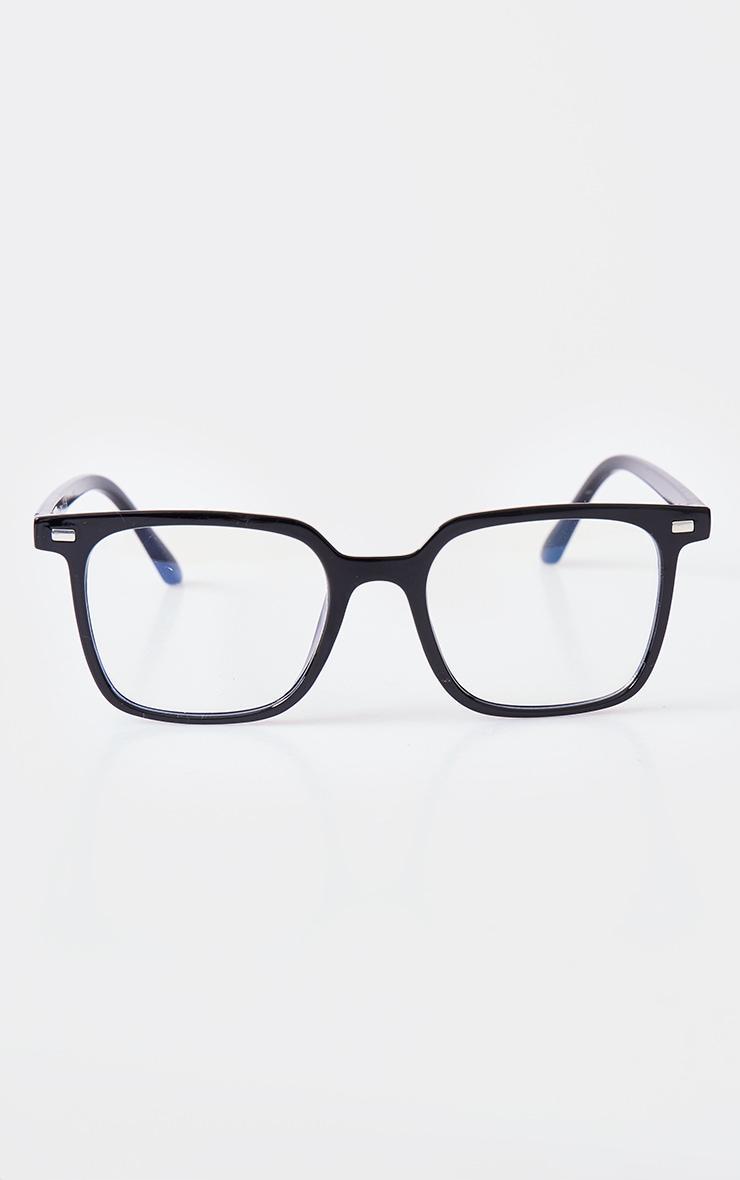 Black Classic Frame Blue Light Readers Product Image