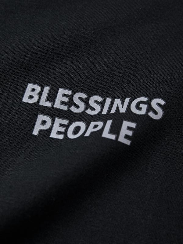 Men's Moon Shape Print Sweatshirt Product Image