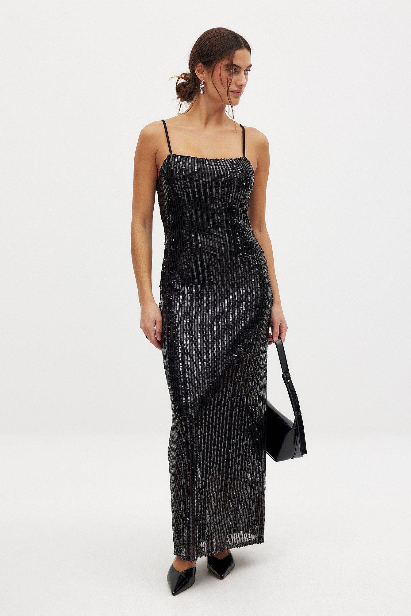 Mermaid Sequin Maxi Dress Product Image