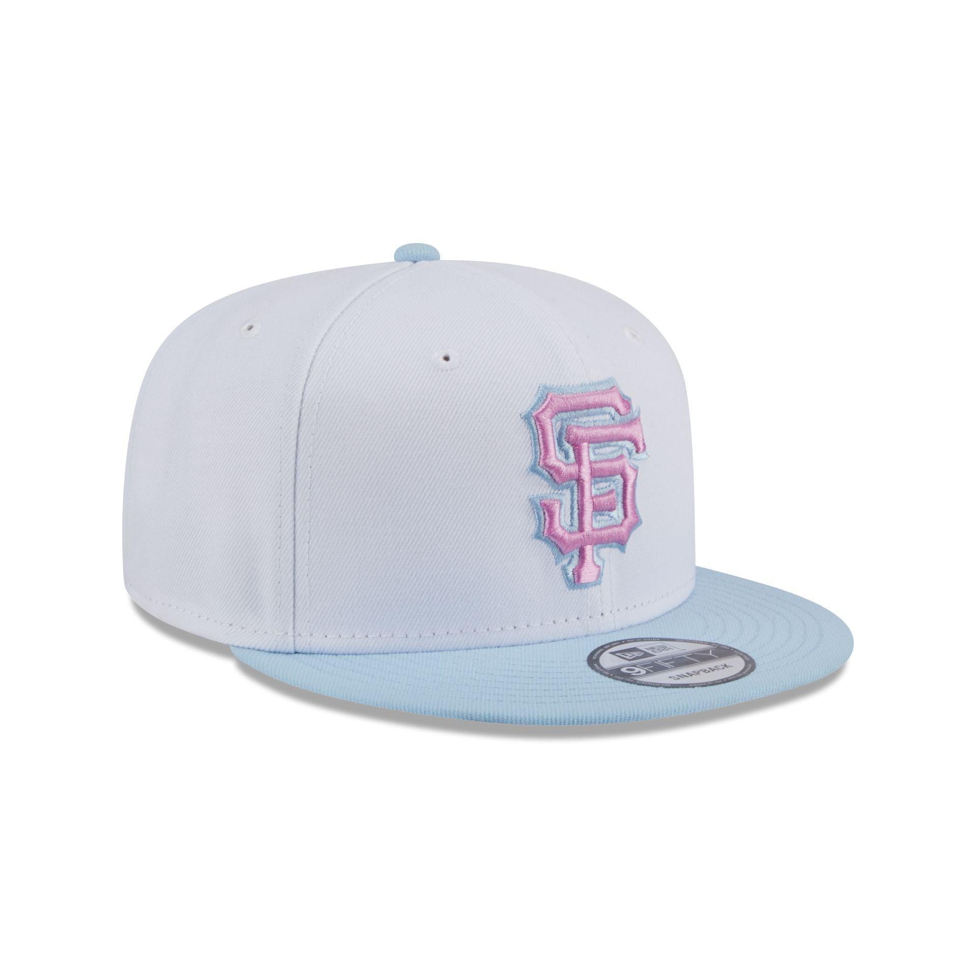 San Francisco Giants Color Pack White 9FIFTY Snapback Hat Male Product Image