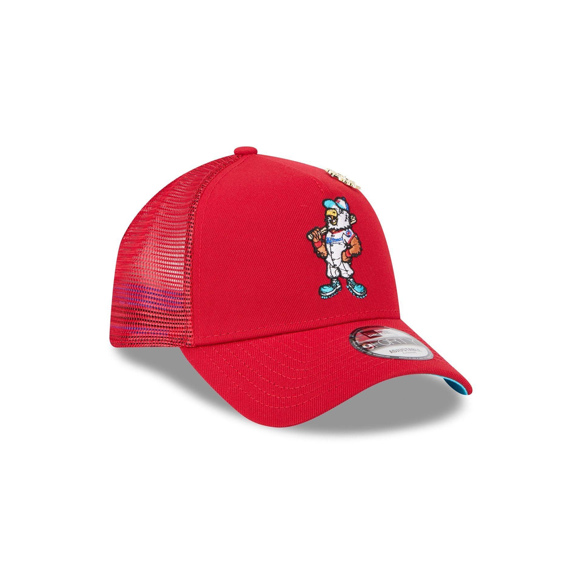 Big League Chew x Cincinnati Reds 9FORTY A-Frame Trucker Hat Male Product Image