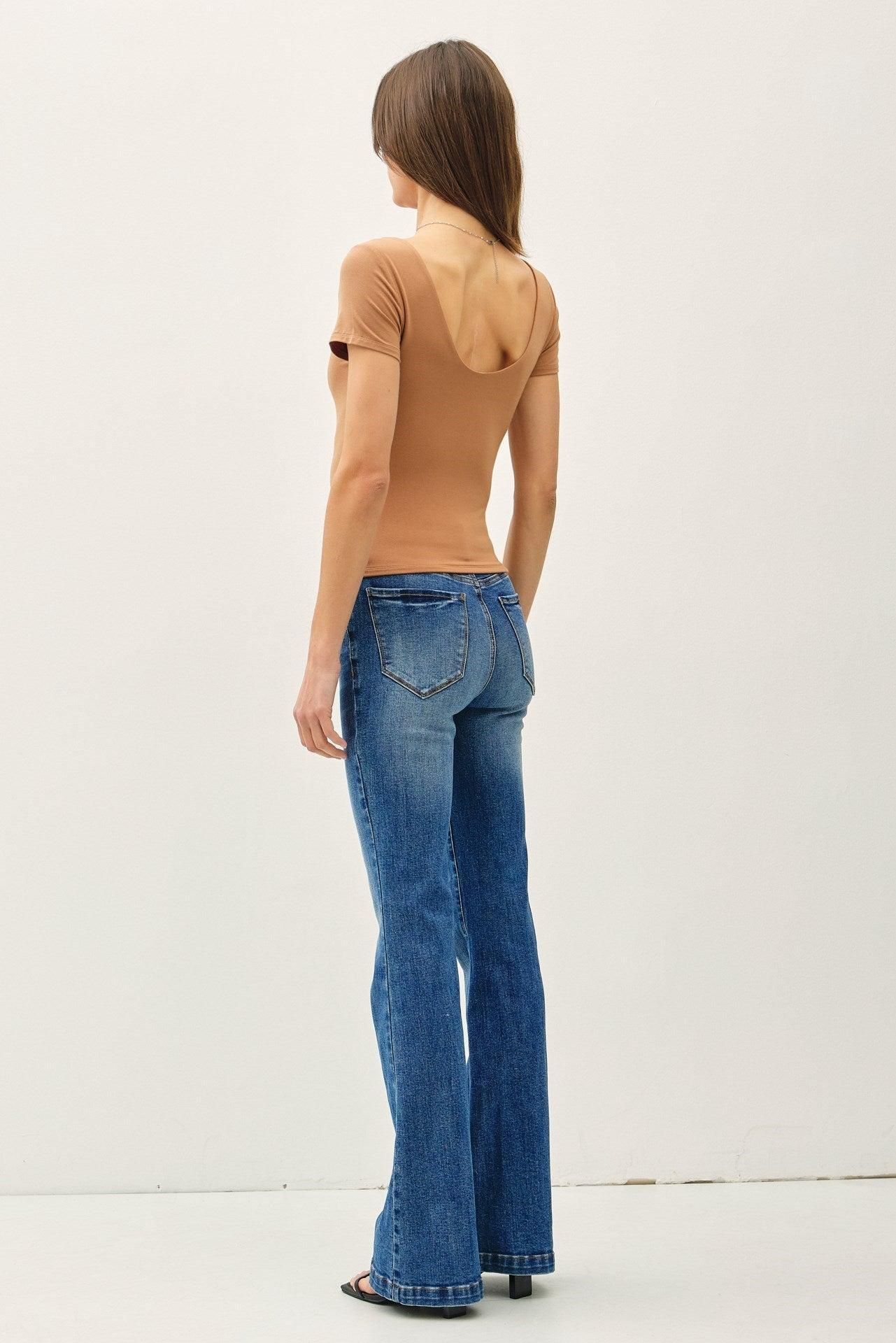 UB BASICS: EASY DOES IT SCOOP NECK TOP Product Image