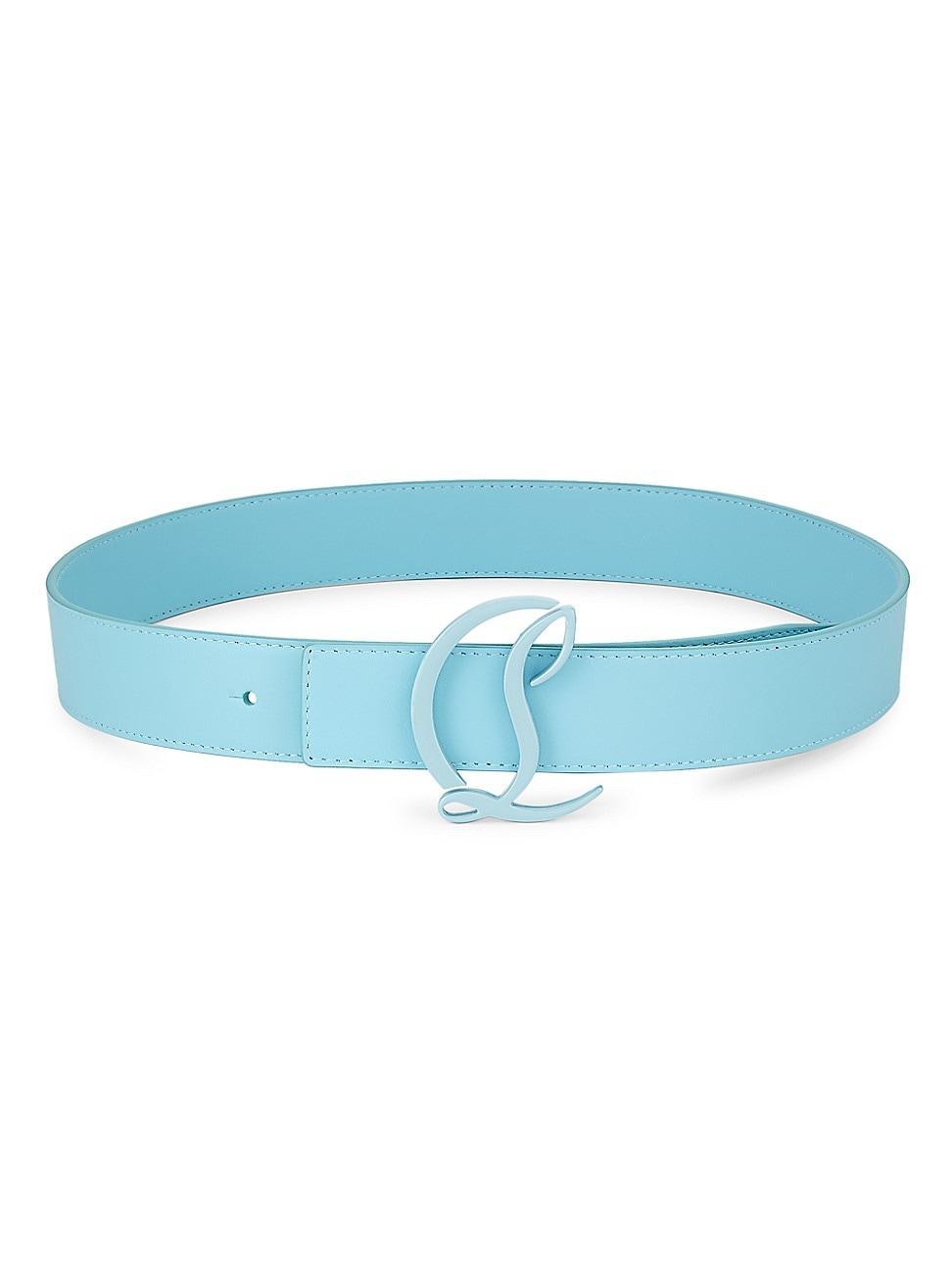 Womens Logo Leather Belt Product Image