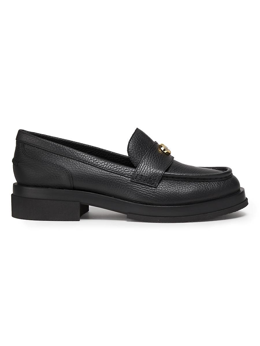 Womens Leather Loafers Product Image