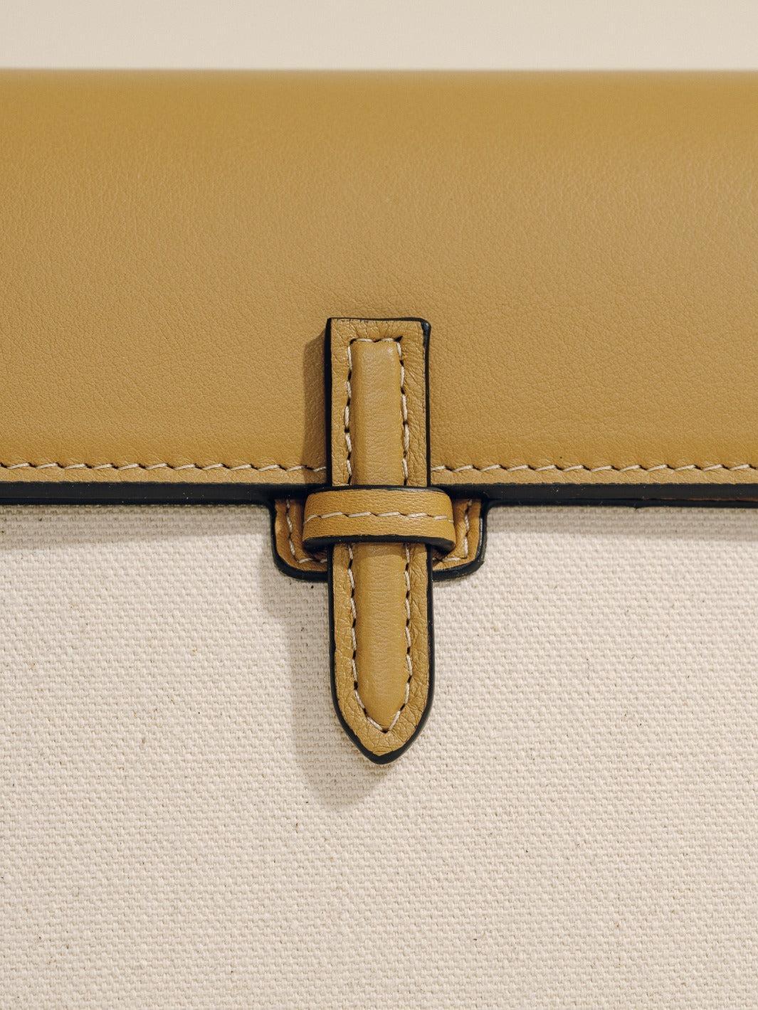 The Small Soft Clutch in Natural Fiber Product Image