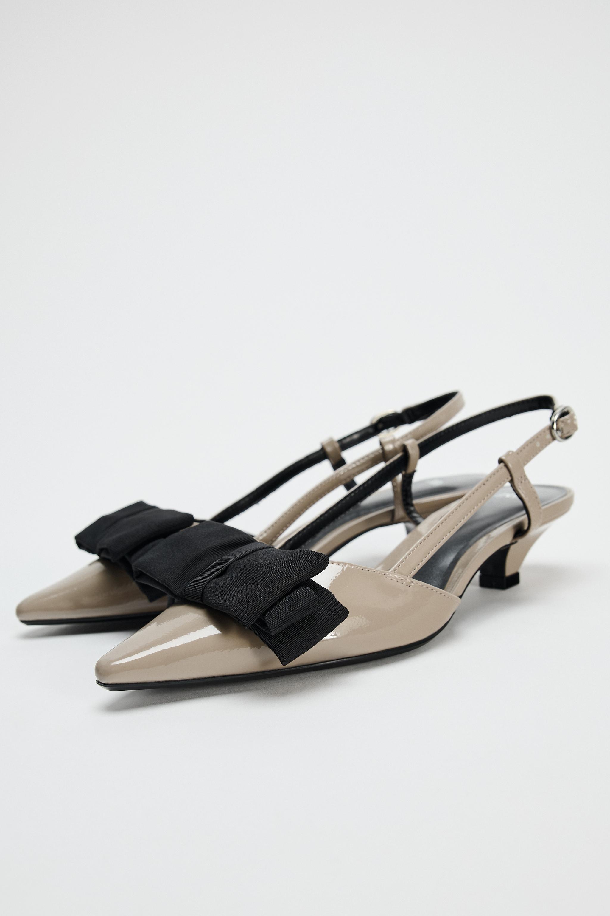 BOW TRIM SLINGBACKS Product Image