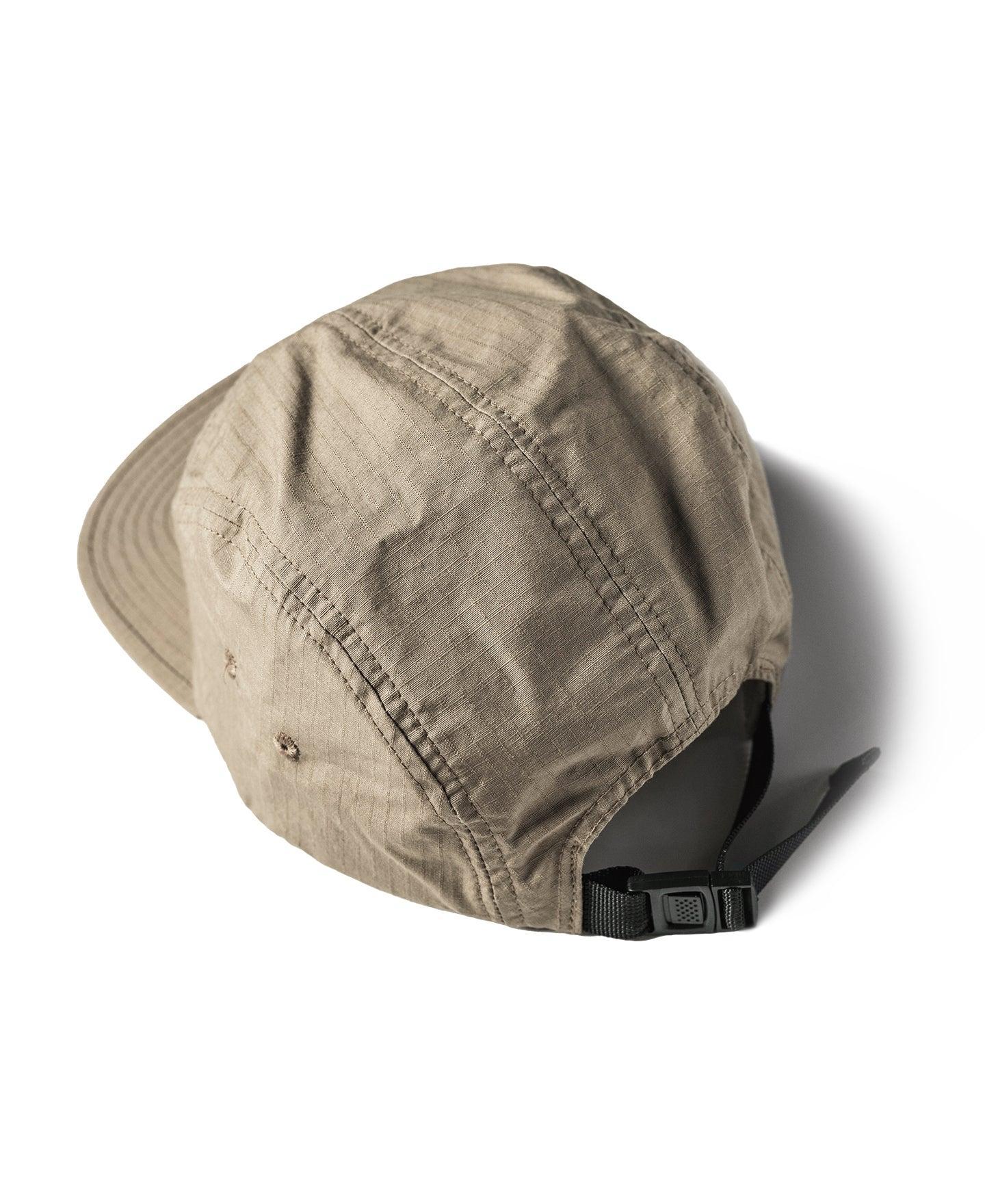 7.5 oz Ripstop Cotton 5 Panel Cap - Khaki Product Image