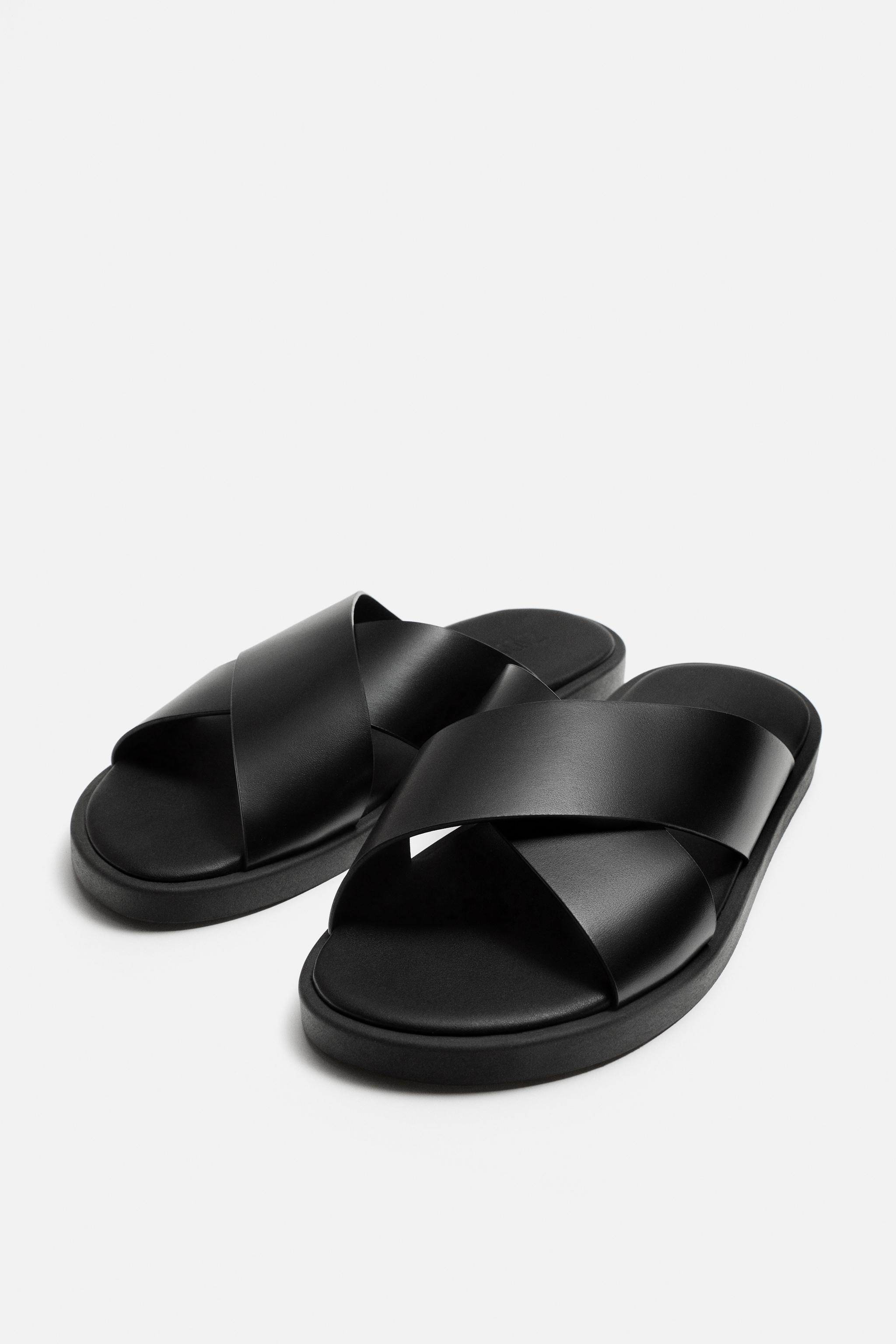 CROSSED SANDALS Product Image