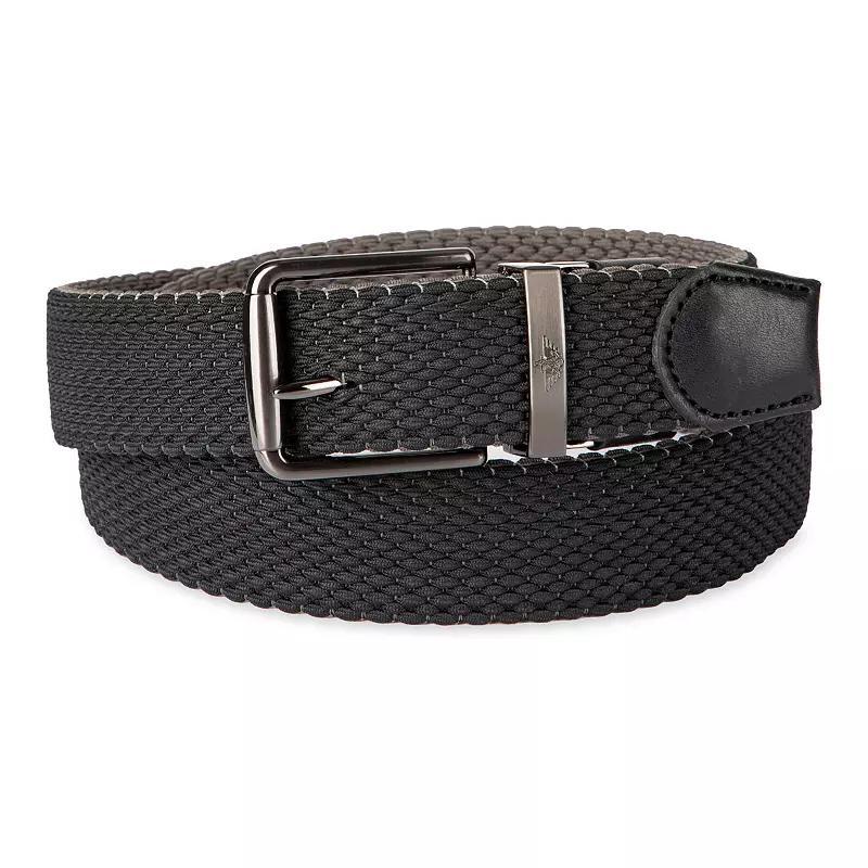 Mens Dockers Two-In-One Reversible Stretch Braided Web Belt Product Image