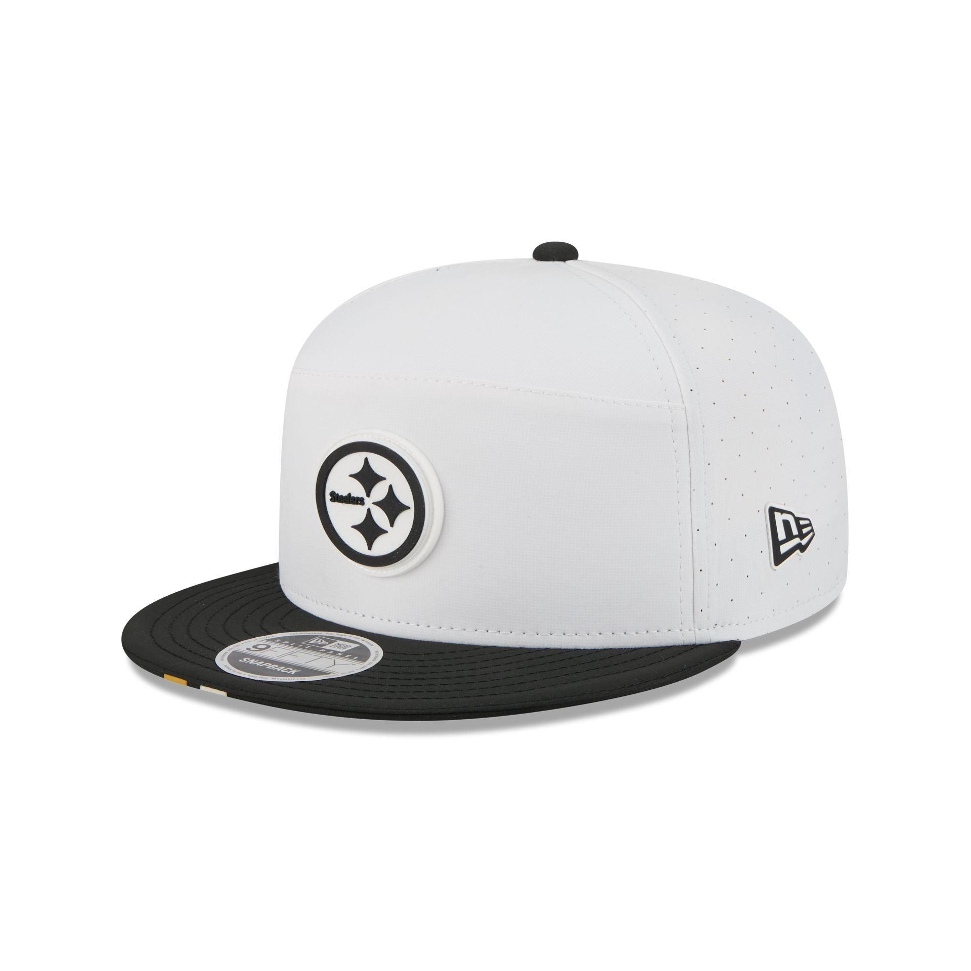 Pittsburgh Steelers 2025 Training Split Panel 9FIFTY Snapback Hat Male Product Image