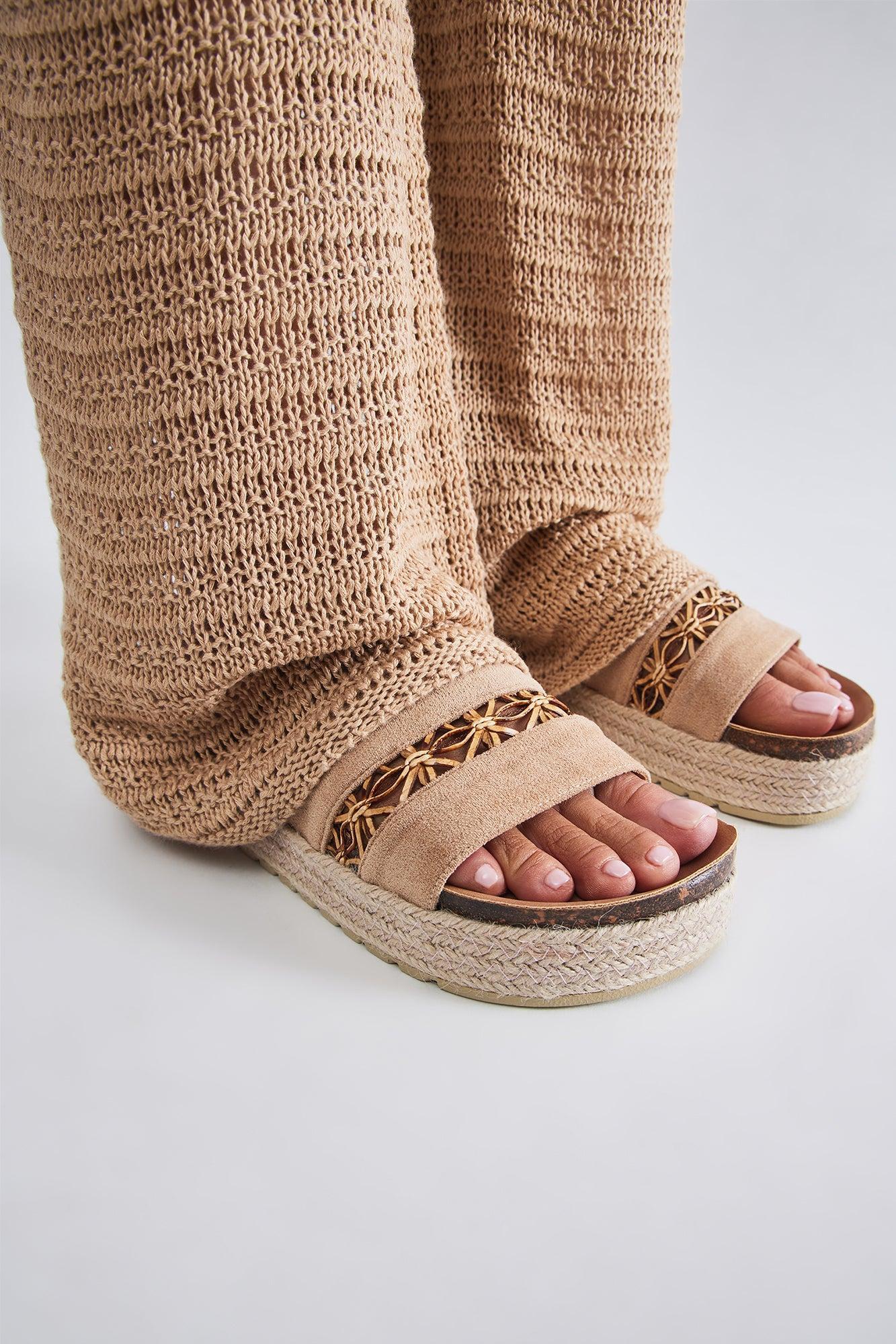 Chill With You Casual Slides - Nude Product Image