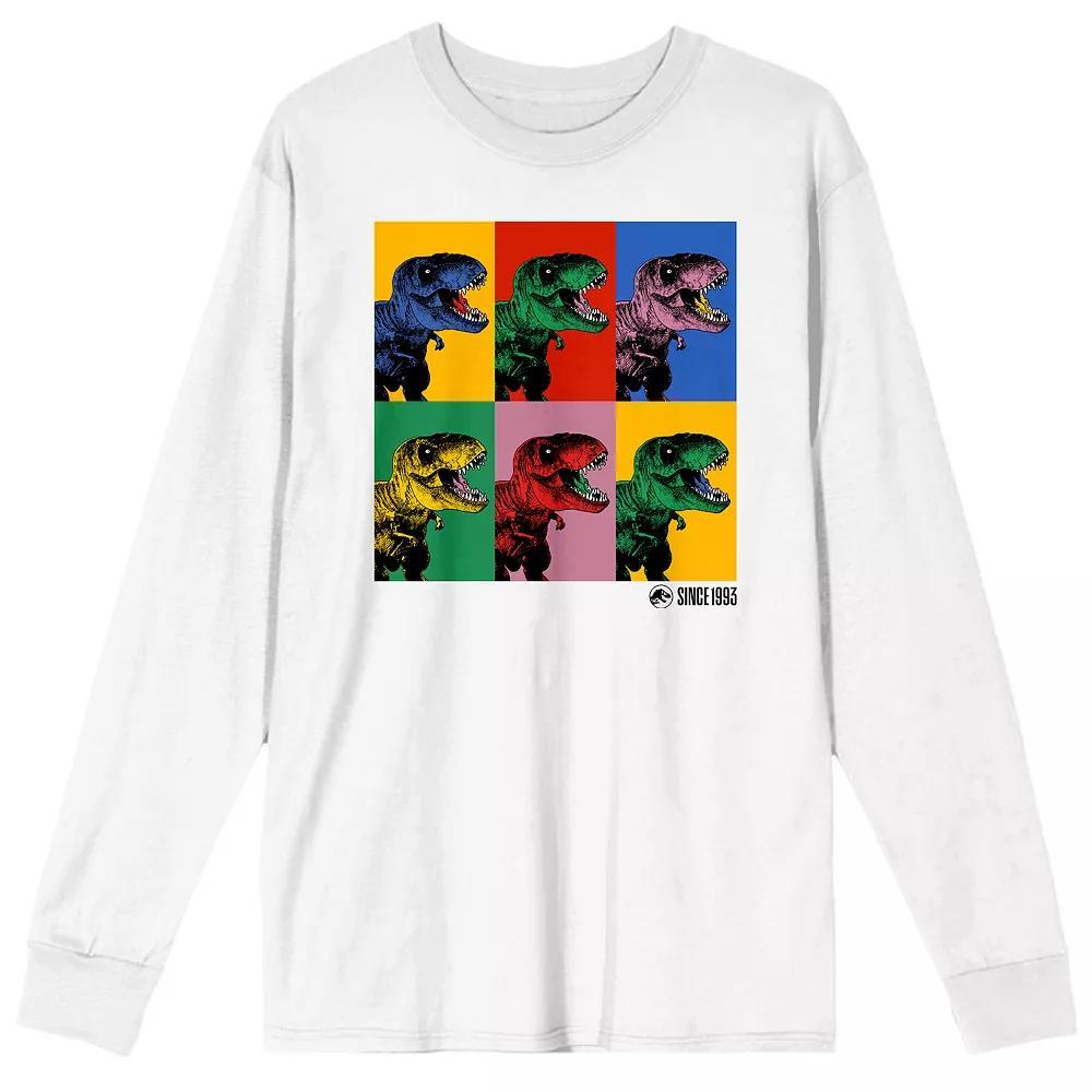 Men's Jurassic Park Colorful T-Rex Graphic Tee,  Product Image