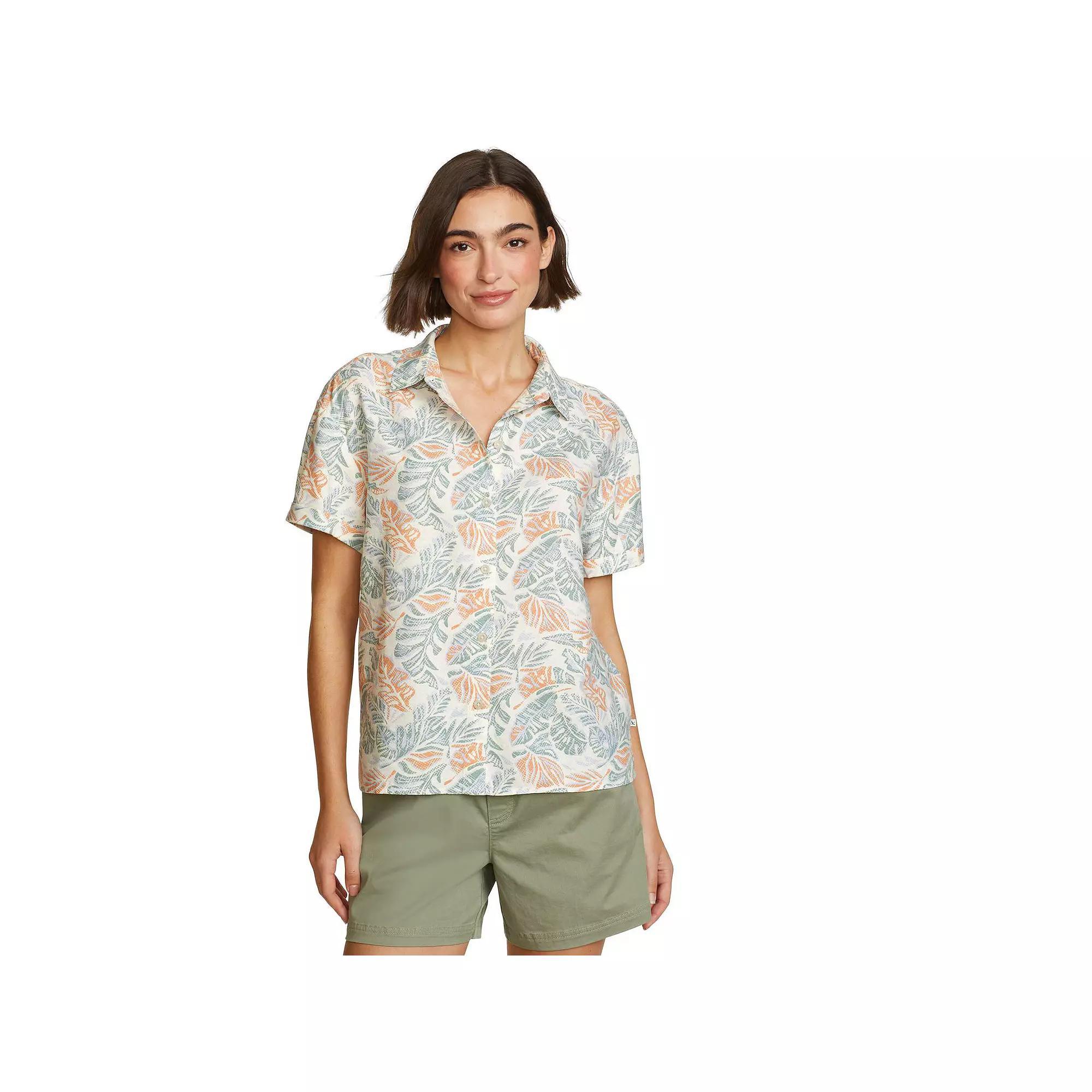 Women's Eddie Bauer Button-Down Baja Shirt,  Product Image