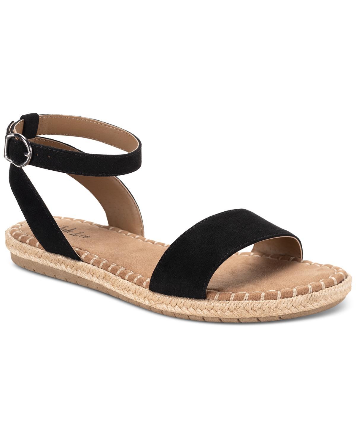 Style & Co Womens Peggyy Ankle-Strap Espadrille Flat Sandals, Created for Macys Product Image