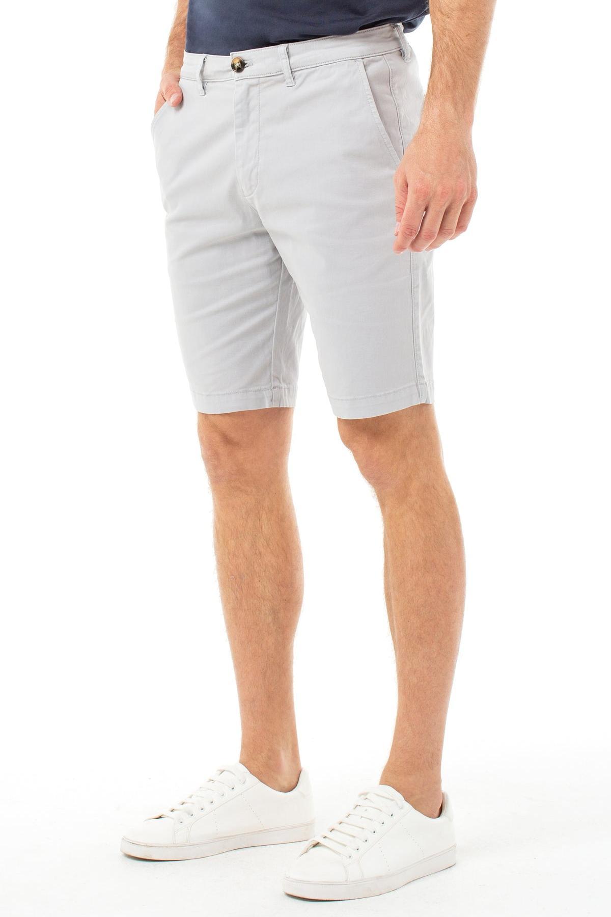 Modern Fit Twill Short - Fog Product Image