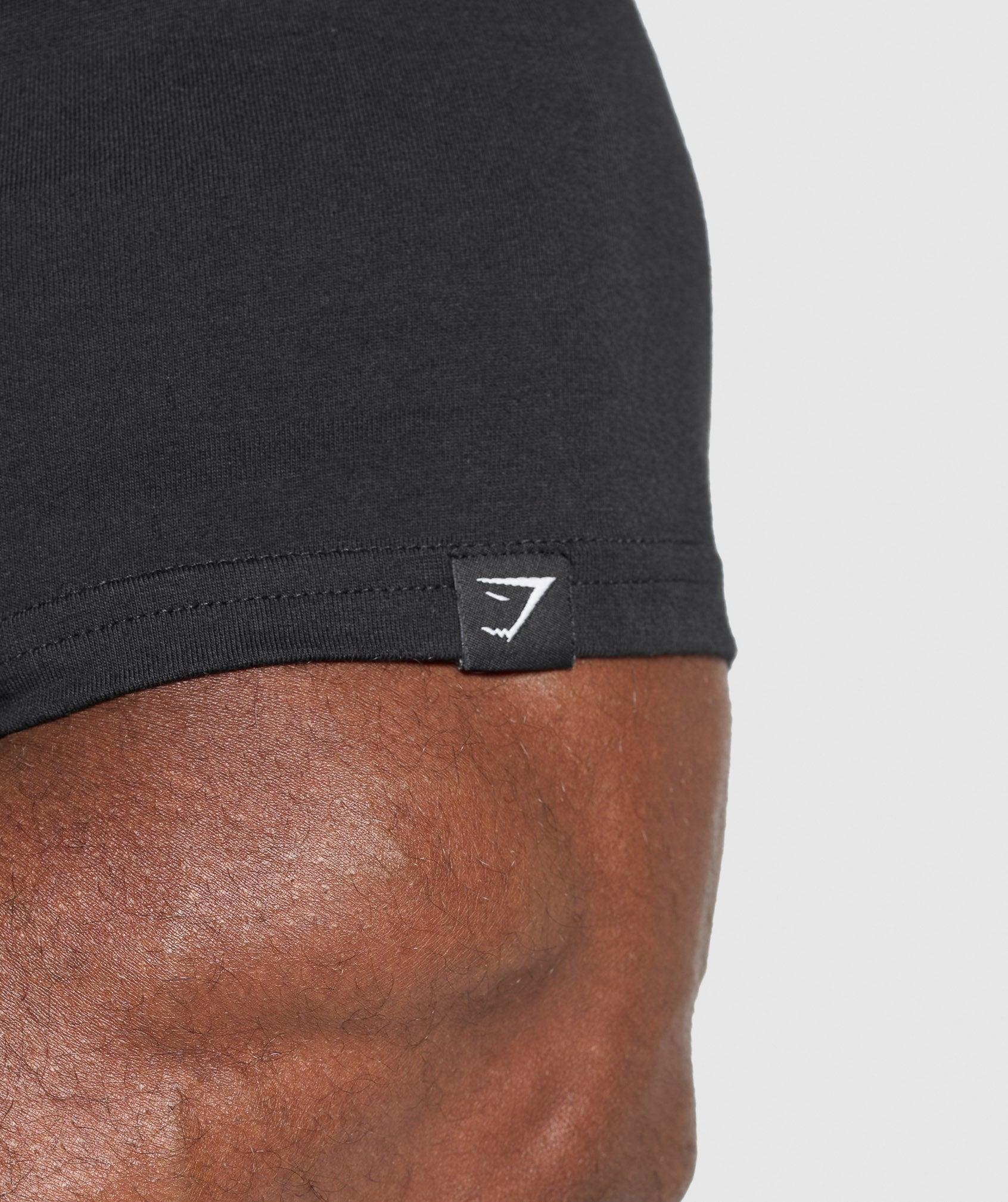 Gymshark T-Shirt 2 Pack - Black/Light Grey Marl Male Product Image