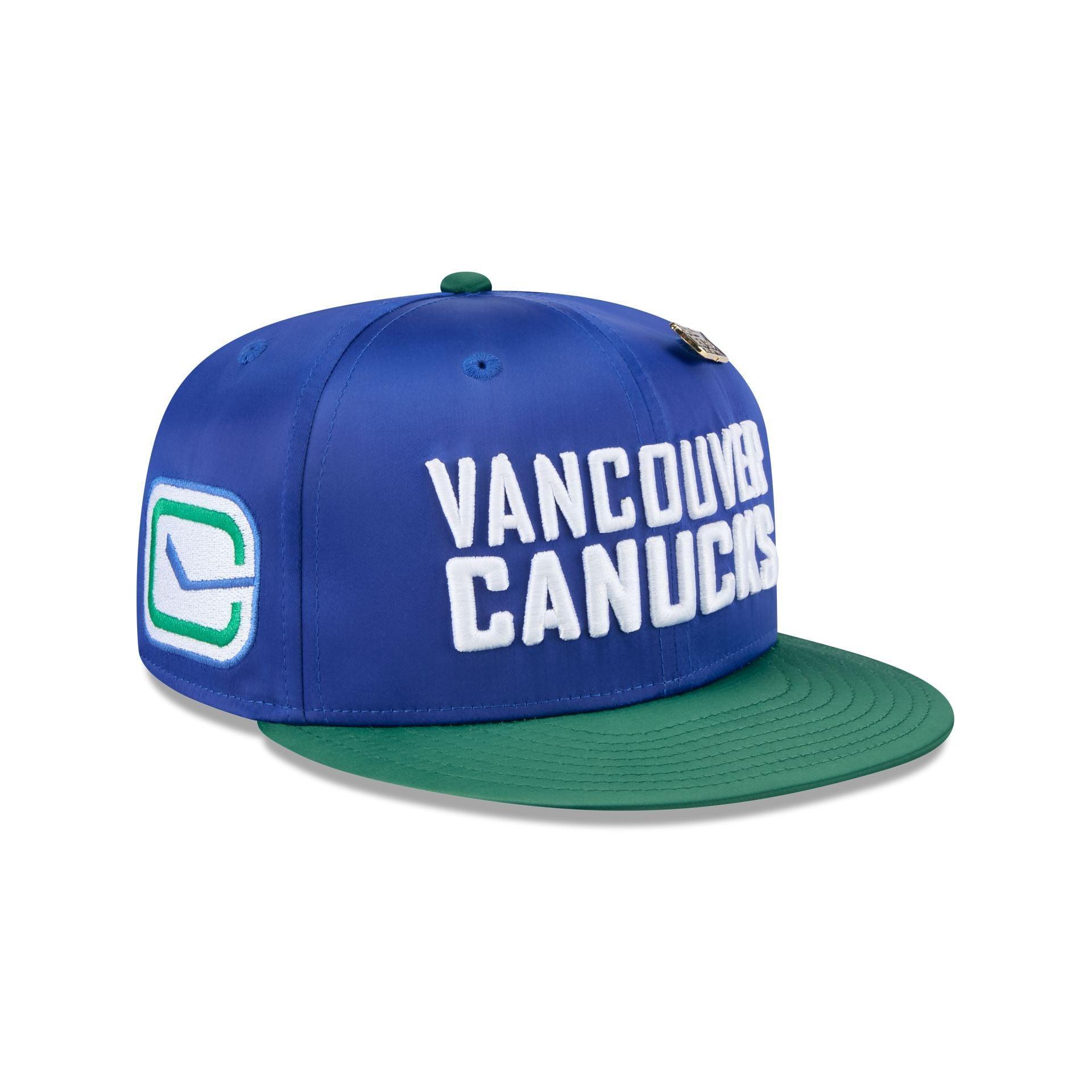 Vancouver Canucks Spring Satin 59FIFTY Fitted Hat Male Product Image