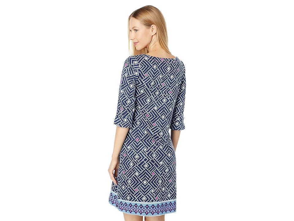 Hatley Lucy Dress Popped Ikat) Women's Dress Product Image